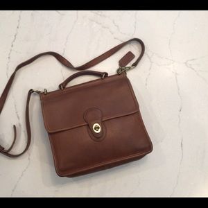 Vintage coach Willis brown crossbody